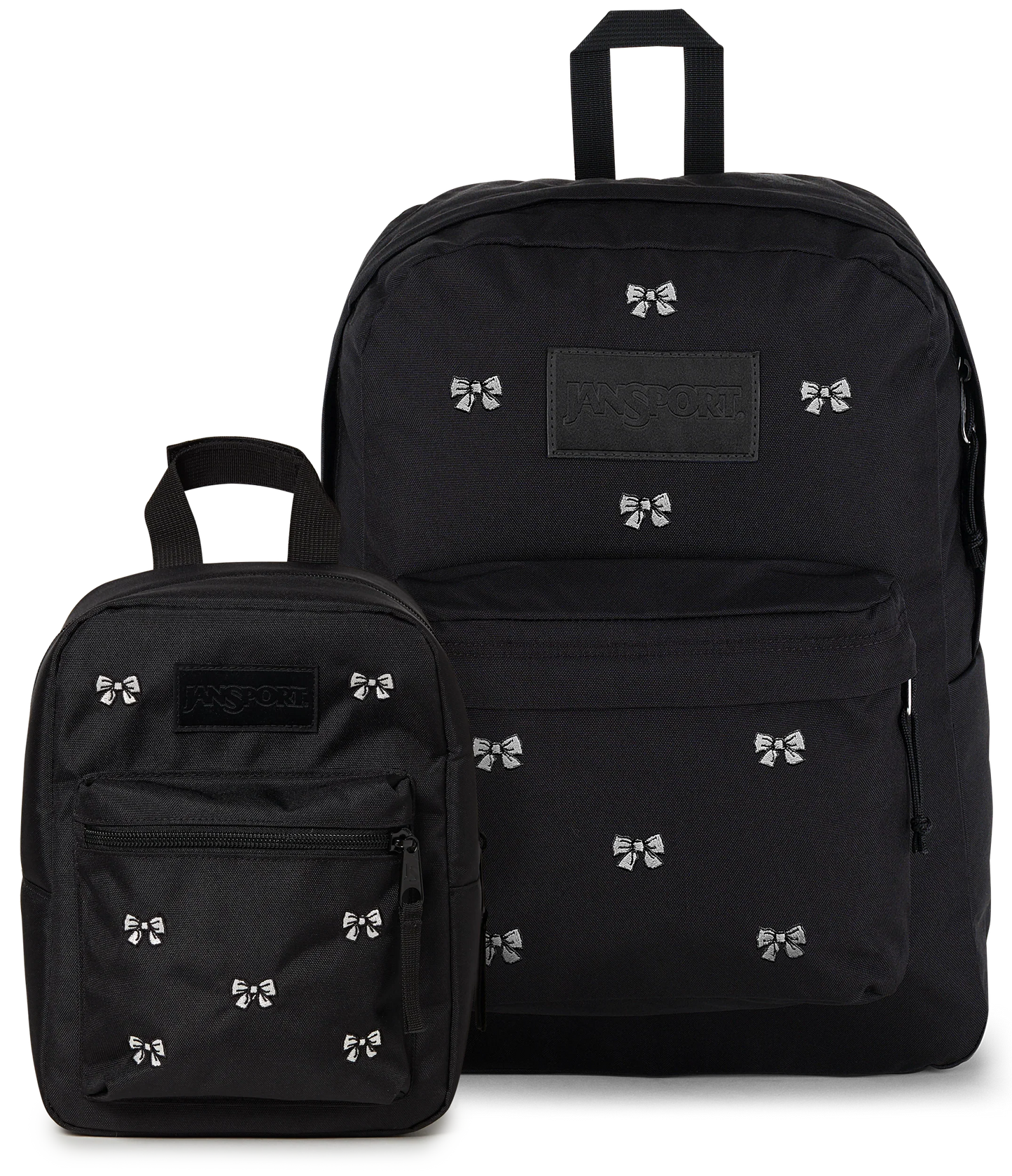 SuperBreak® Plus Embroidered Bows Black Set