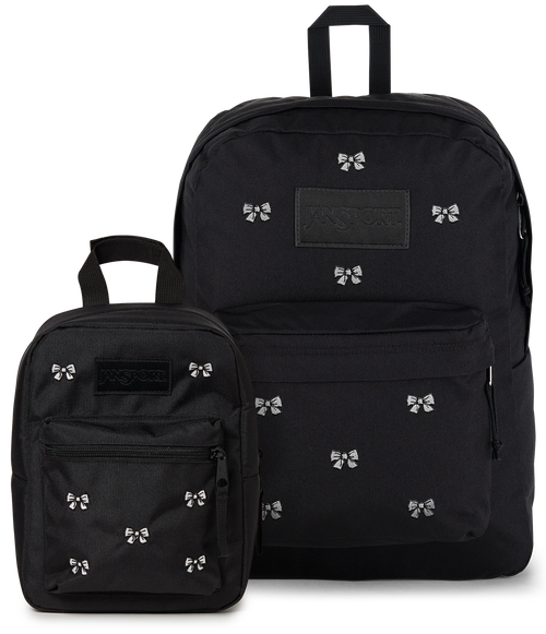 SuperBreak® Plus Embroidered Bows Black Set